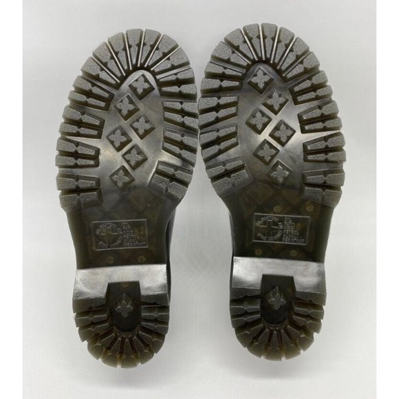 Dr Martens 1461 Leopard Emboss Patent Leather Platform Shoes Women’s 7 Men’s 6 - Picture 5 of 10